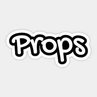 props Sticker